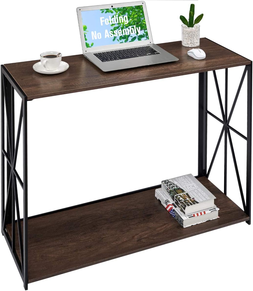 Coavas Table, Rustic Brown