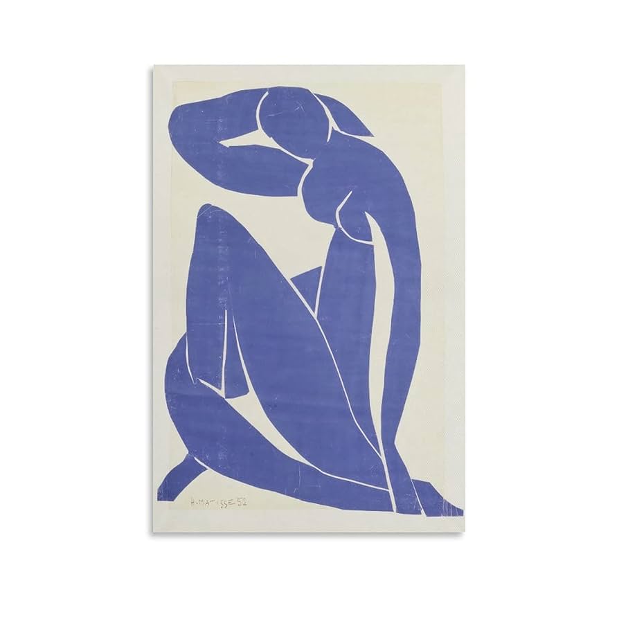 額装絵画　アンリ・マティス ブルーヌード1 リトグラフ　限定36部 アンリマチス 額装絵画アンリ・マティス ブルーヌード1 リトグラフ限定36部