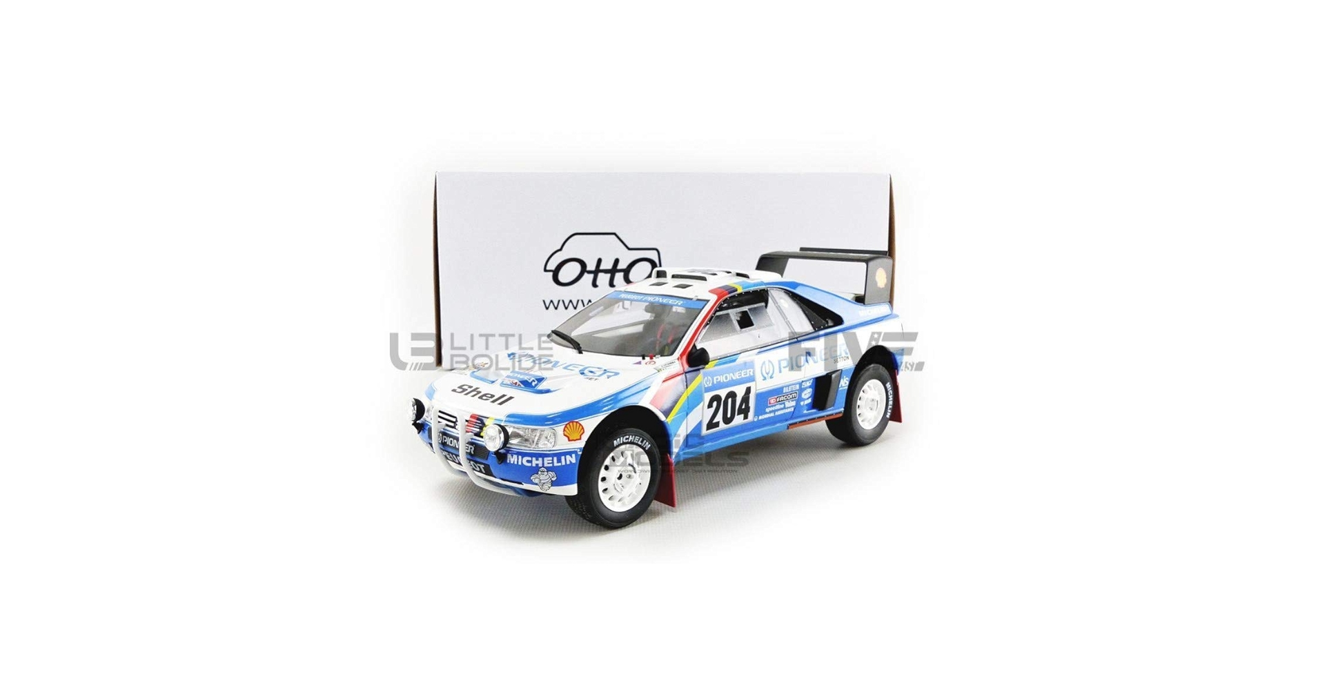 Amazon | オットーモービル 1/18 プジョー 405 T16 グランレイド