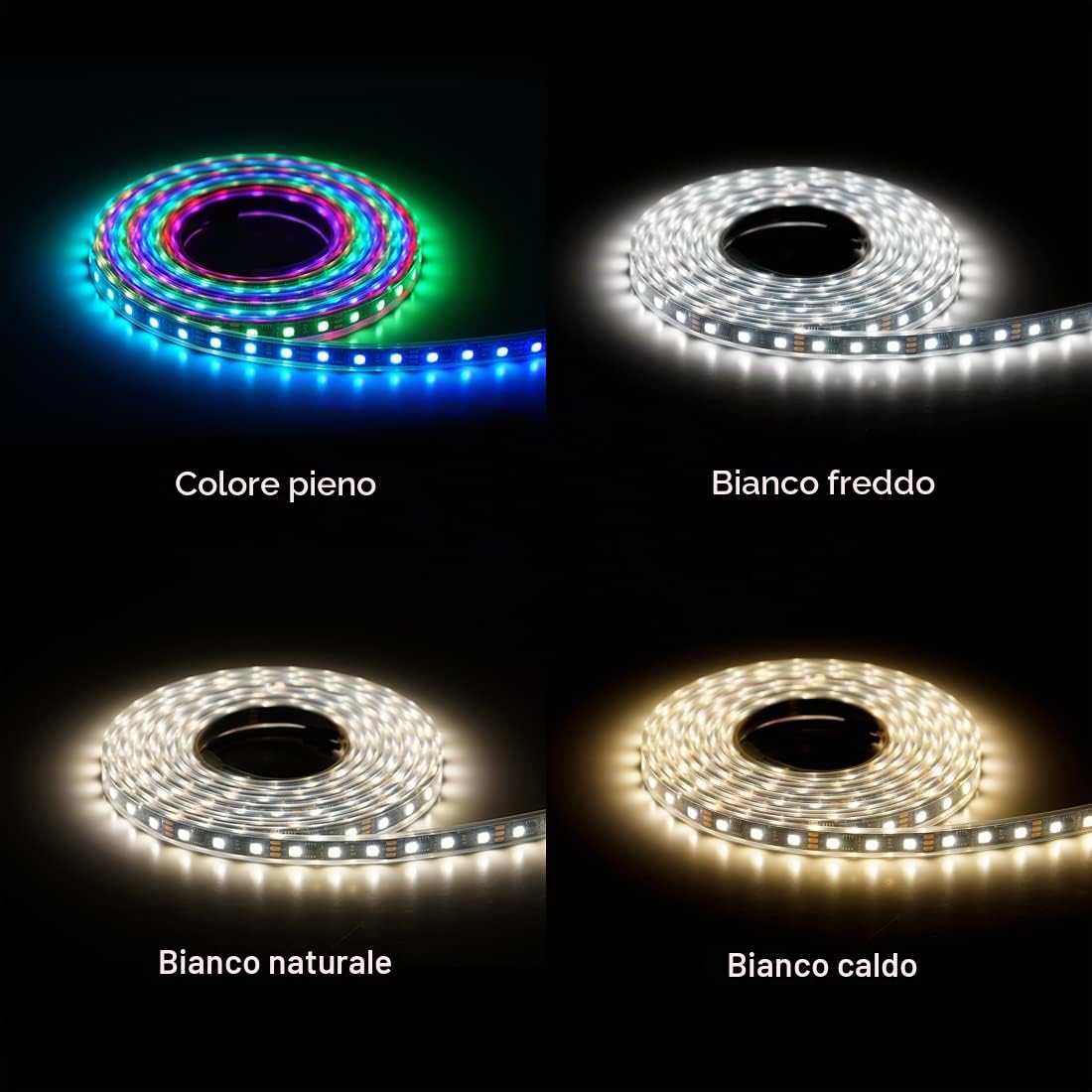 BTF-LIGHTING WS2814 IC RGBW RGB + bianco caldo (simile WS2812B) Indirizzabile 5M 60LED/m 10Pixels/m 300LED 50pixel Flessibile 4 colori in 1 striscia LED di colore da sogno IP65 nero PCB DC24V