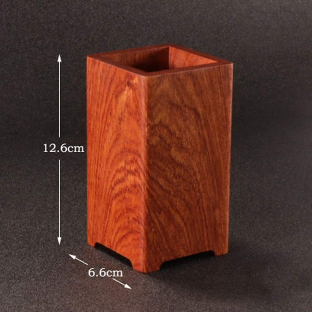 Pot à Crayons Pen Holder Redwood Creative Accueil Bureau Rangement Porte-stylo pour Bureau