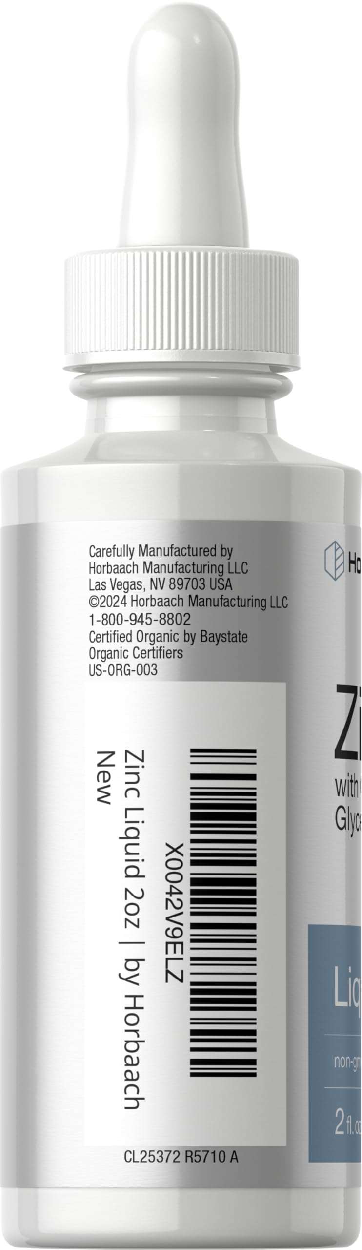 Horbäach Liquid Zinc Drops | 2 Oz | with Organic Glycerin | Vegetarian, Non-GMO, Gluten Free Supplement — Amazon image 3