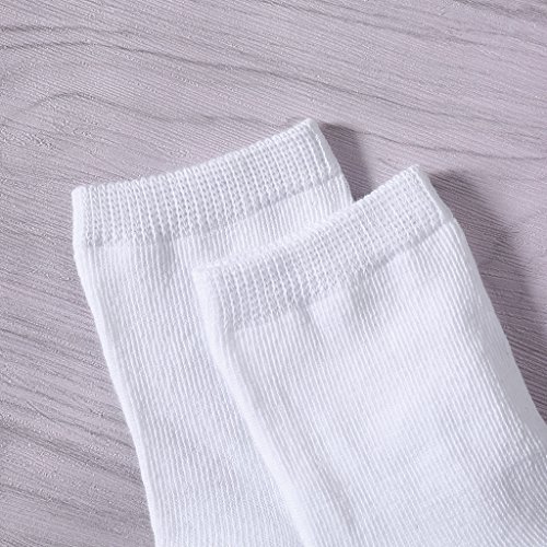 Sock,5 Pairs Kids White Sock Baby Boy Girl Solid Breathable Cotton Sport Unisex Kids Child Socks Cotton Uniform Socks2