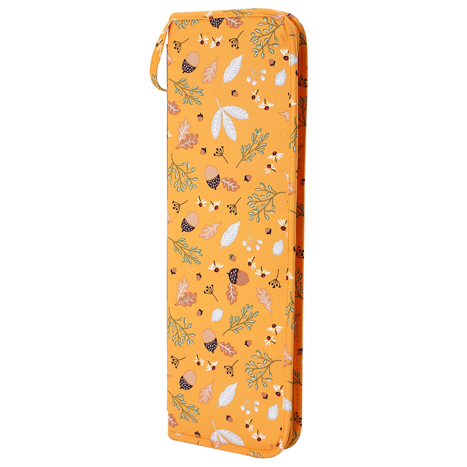 Coopay Soft Knitting Pins Case - 40cm Long, 14 x 43 x 2cm Dragonfly Design
