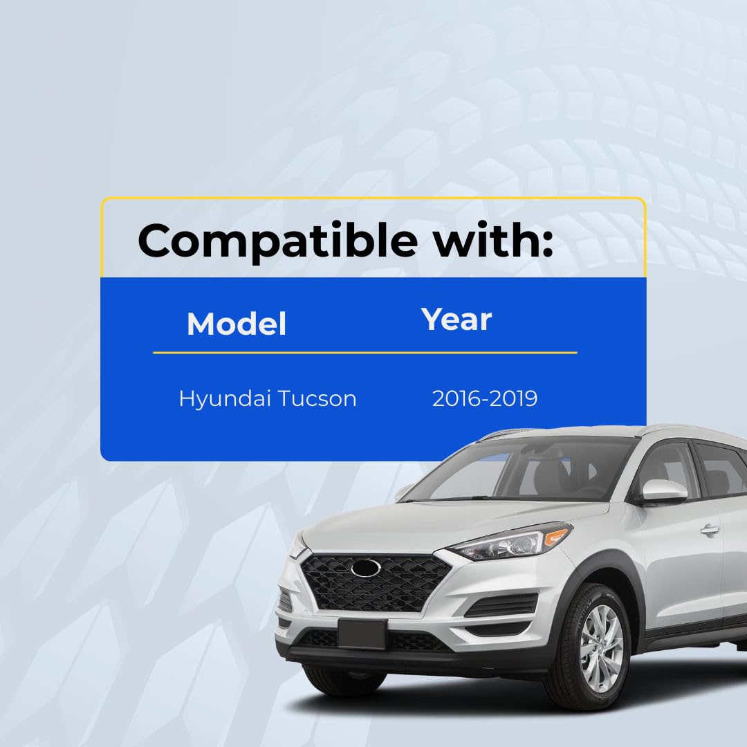 Telecomando di ricambio per telecomando senza chiave, per Hyundai Tucson Fcc TQ8-RKE-4F25 2016-2019, codice articolo 95430-D3010, confezione da 2