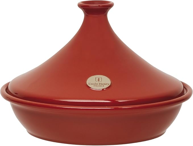 Emile Henry Flame Top 2.6Quart Tagine Red