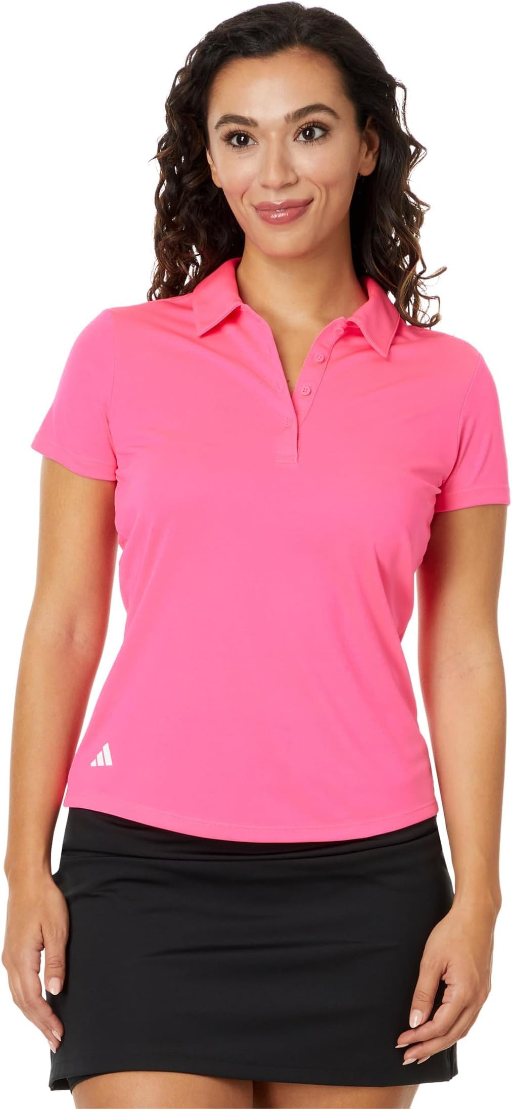 adidas golf polo pink
