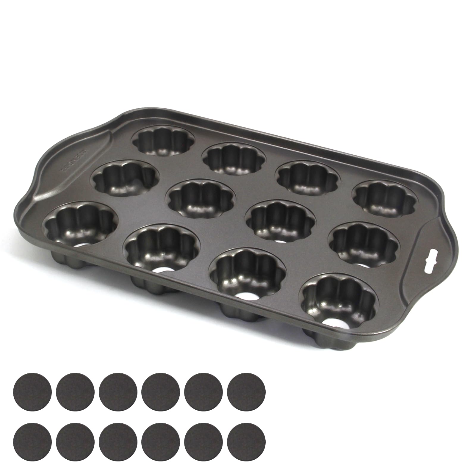 Plum Blossom-Shaped Mini Muffin Pan