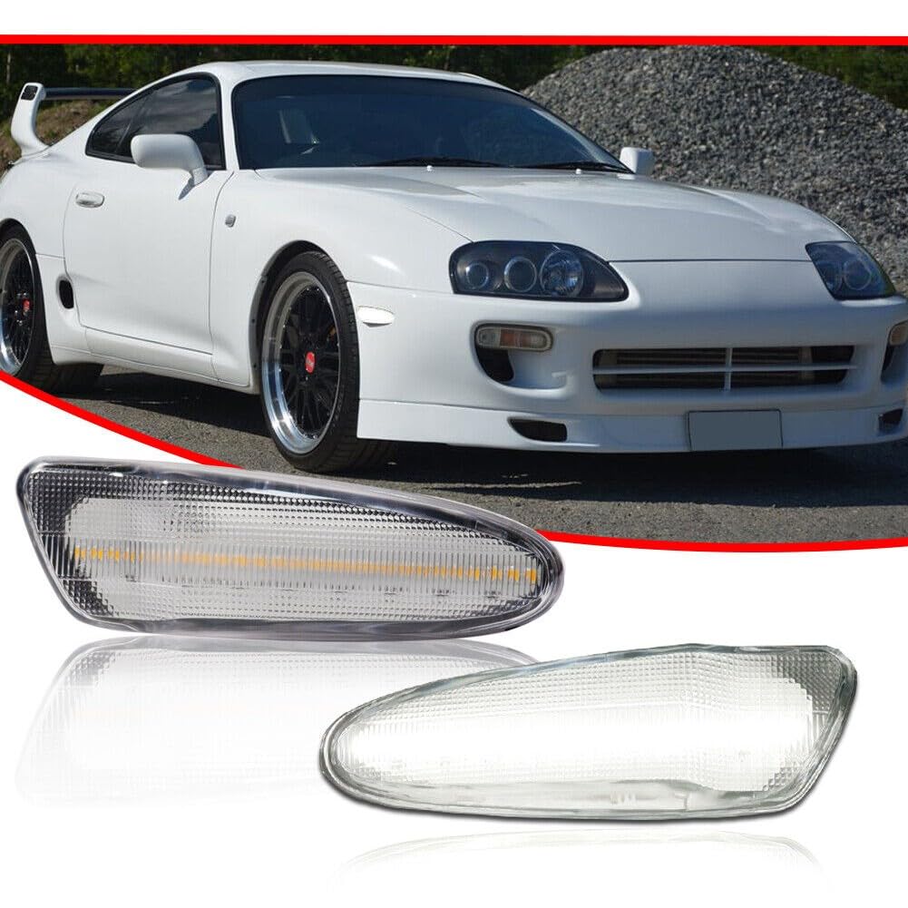 Technical Precision Replacement For HINO 238 YEAR 2008 CAB ROOF MARKER LAMP - AMBER LED AMBER LENS