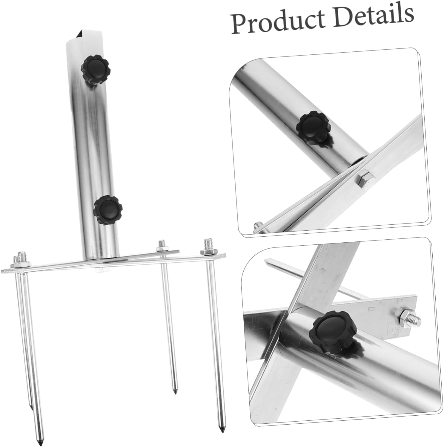 1pcs Outdoor Umbrella Stand Base Beach Umbrella Spike Material Anchor for Garden Patio