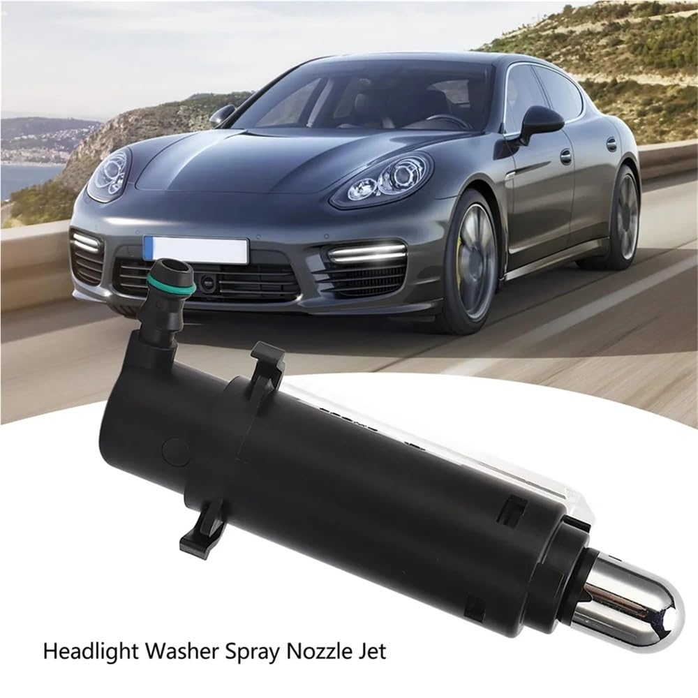 Arandela para faros delanteros de coche compatible con Panamera 970 2009-2016 1 P boquilla de pulverización de cabezal de chorro 97062813300