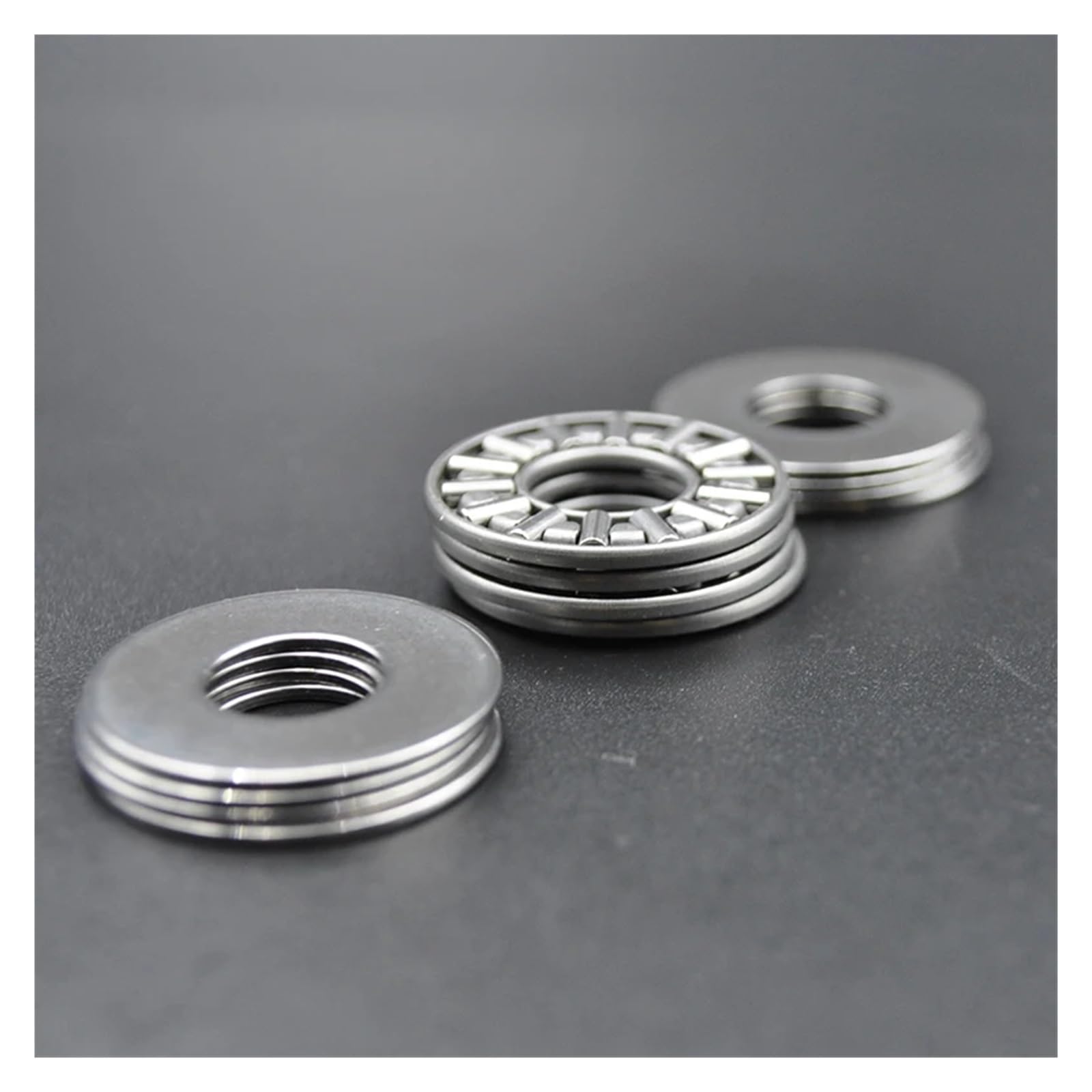 Lot de 20 roulements à aiguilles de butée plane AXK1024 + 2AS 10 x 24 x 4 mm