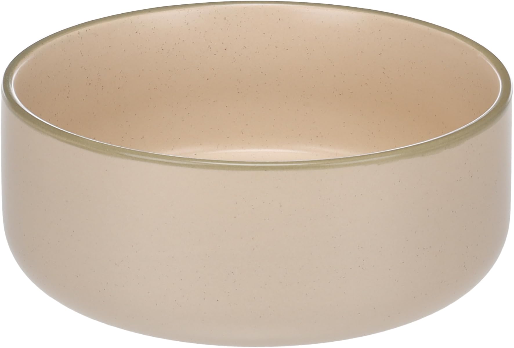 FEEDING AND DRINKING BOWL LADO ROUND BEIGE 19x7,5CM 1500ML
