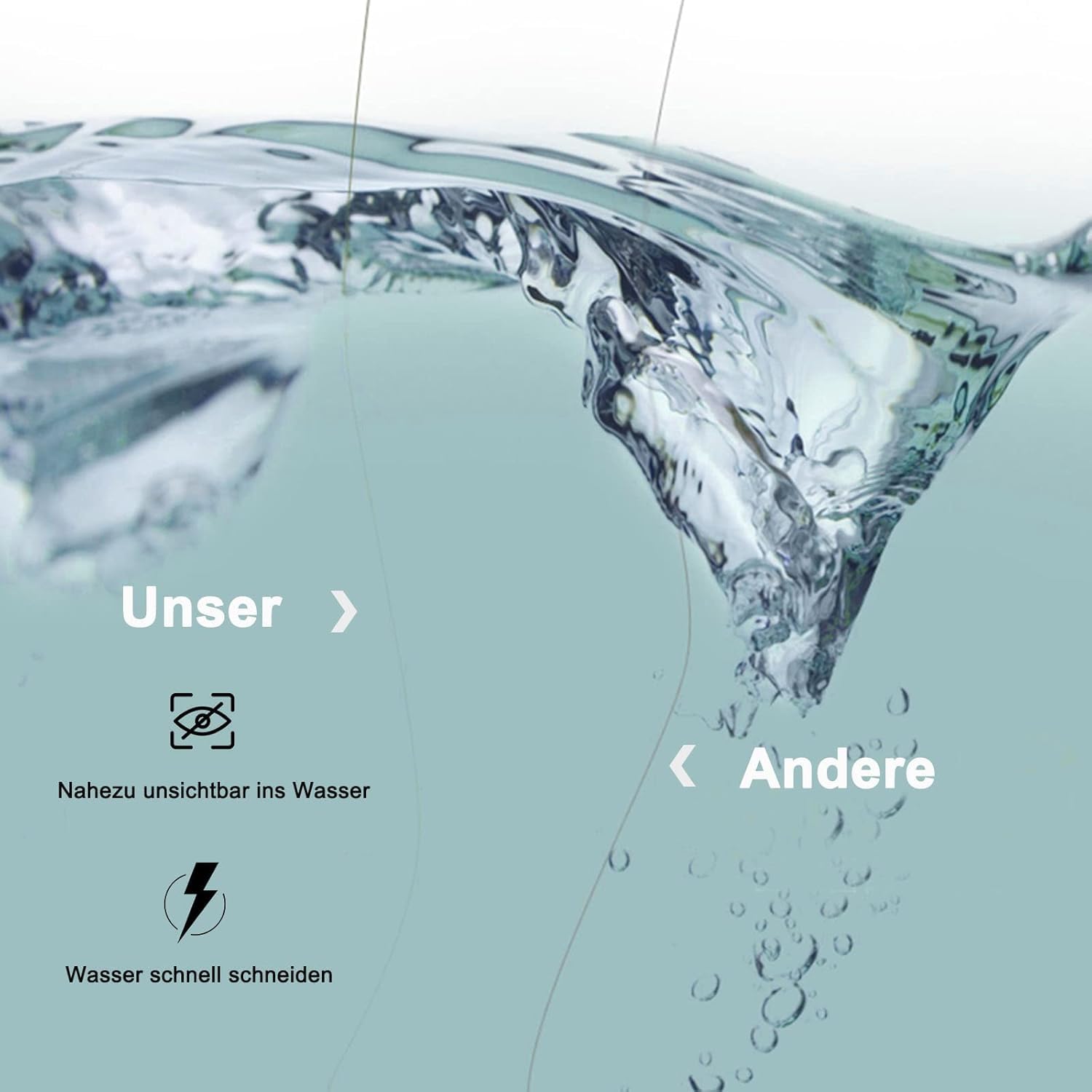 Sedal de nailon transparente, 0,4/0,43/0,47 mm, 500 m, capacidad de carga de 10/11,5/13 kg, para competiciones de competición, cebos negros