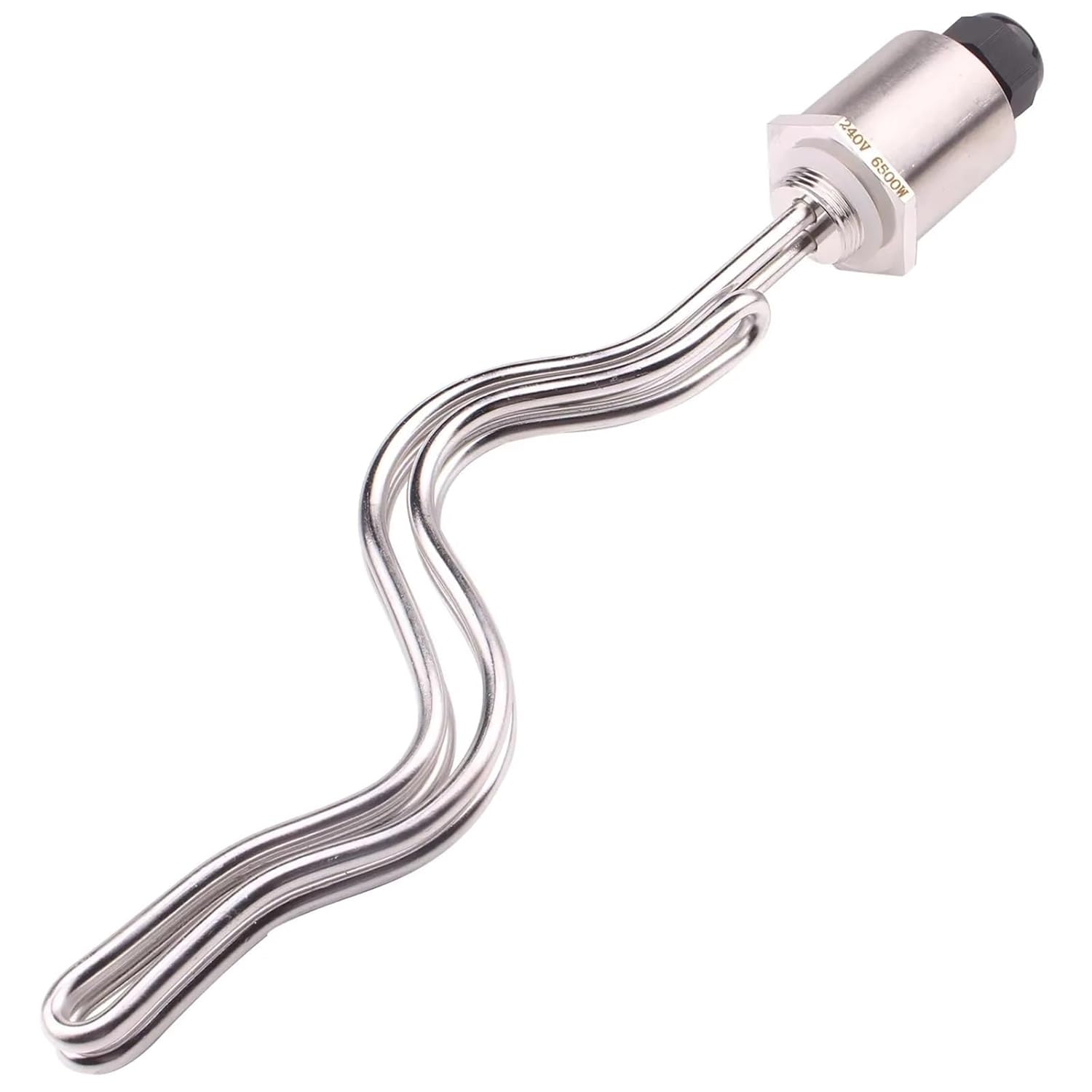 1pcs Water Heating Element 1" NPT Thread Immersion Water Heater for Brewing/Boiler 4500w 5500w 6500w SUS304(Only Heater,4.5KW)