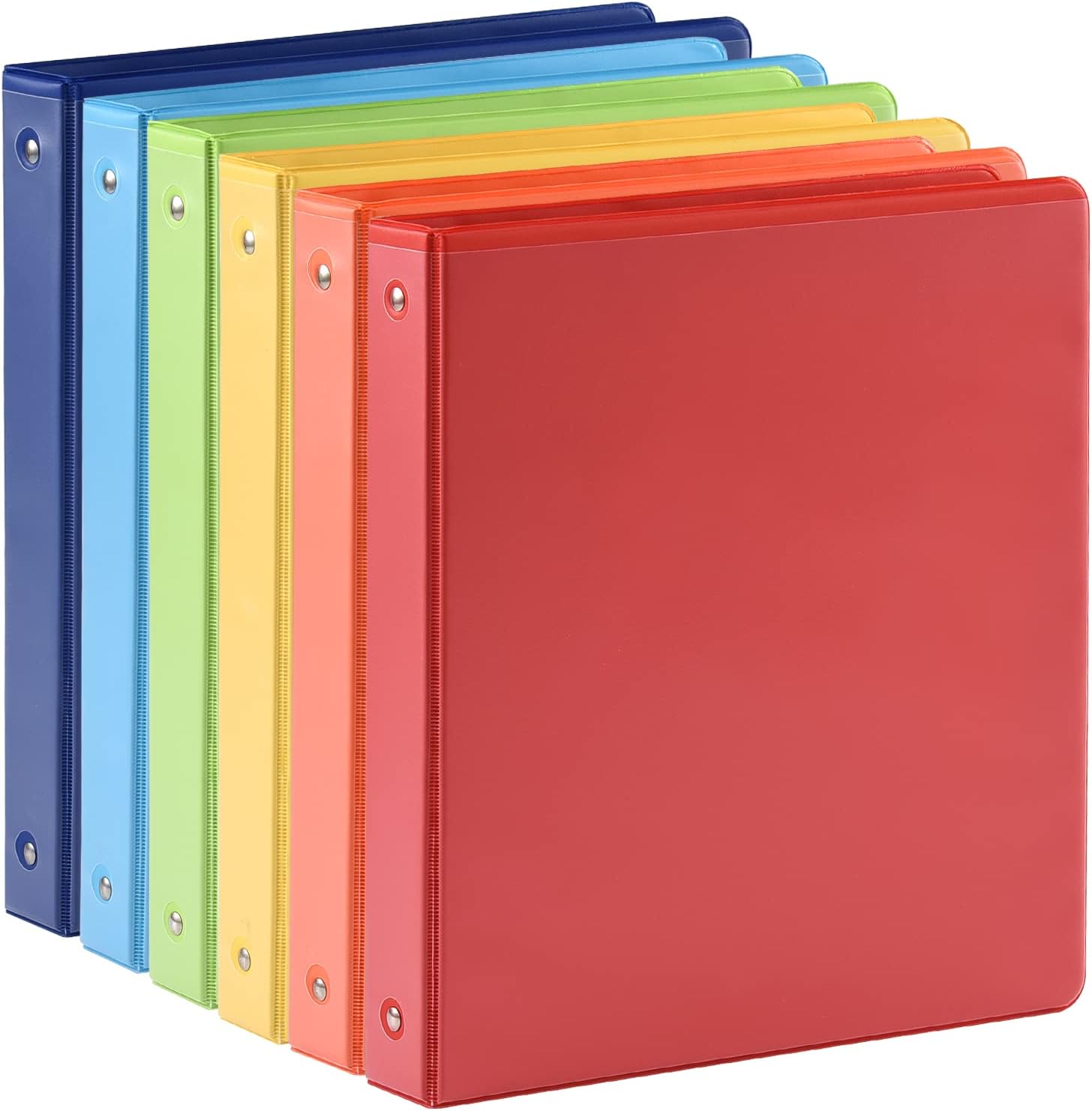 1inch 3 Ring Binder with 2 Interior Pockets, 1'' Basic