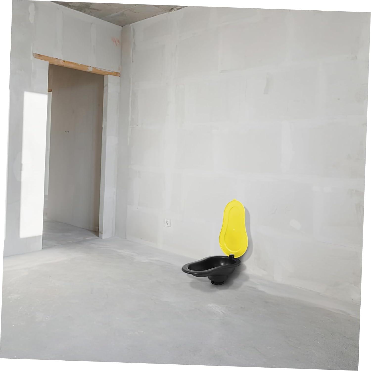 Portable Female Urinal for Women, ABS Temporary Toilet for Renovations