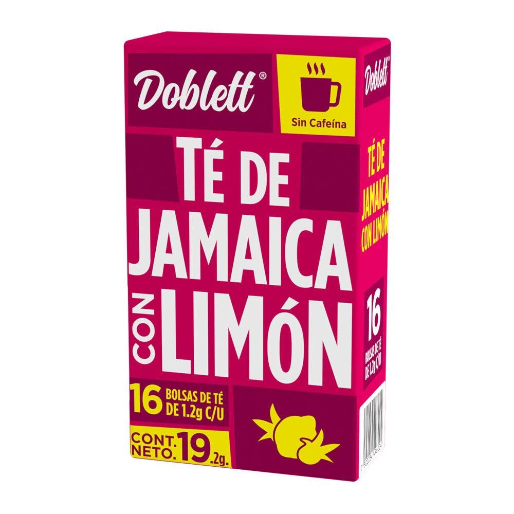 Jamaica Tea with Lemon 16 Bags.