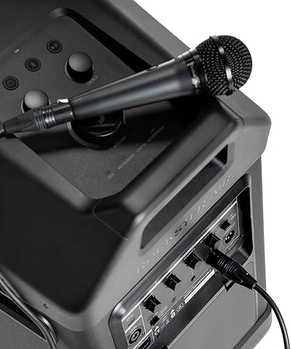 Miniatura 9 de Fender x Teufel ROCKSTER AIR 2 Altavoz Bluetooth portátil Potente sonido y graves, batería de 58 horas, fiestas y eventos, entradas de micrófono y