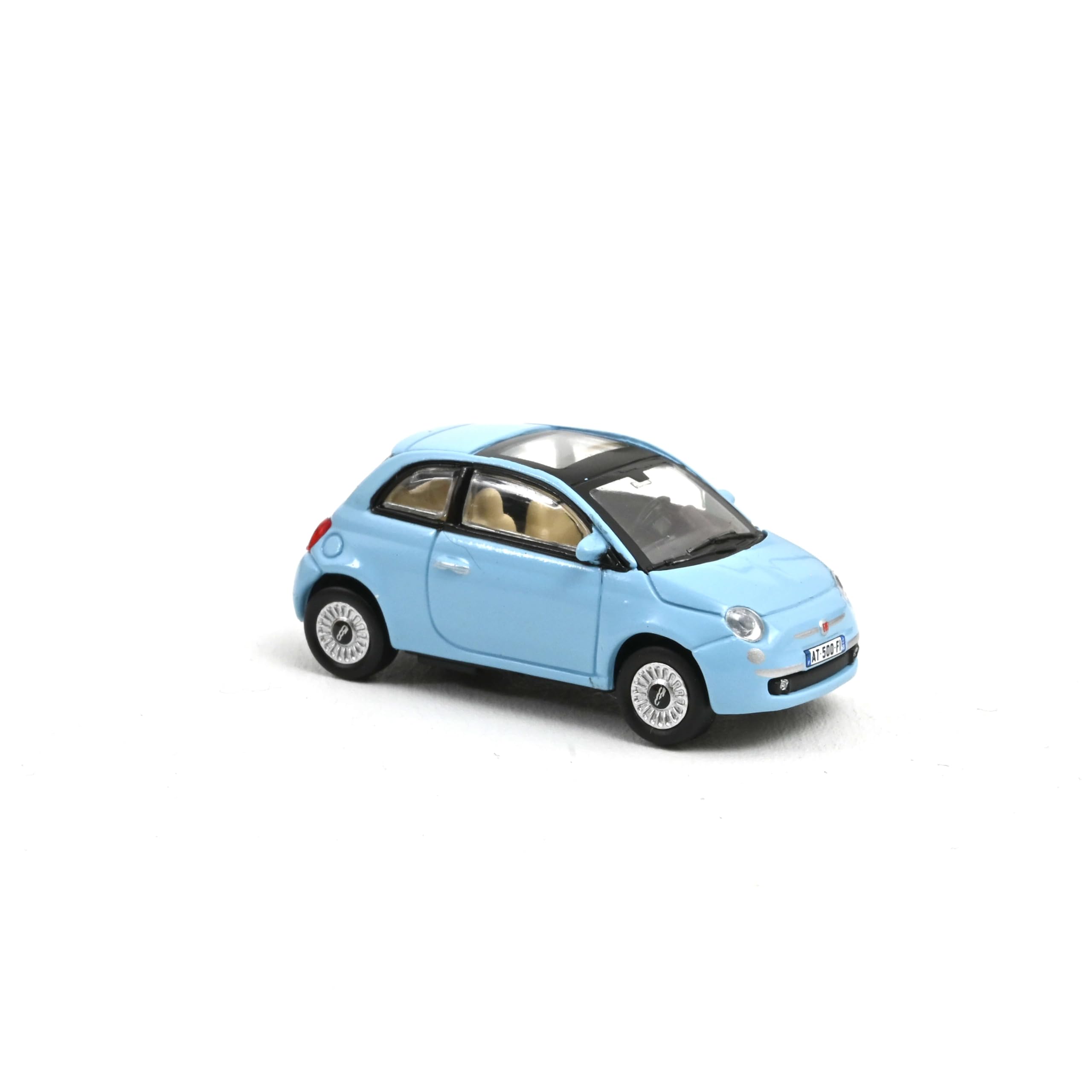 Norev Fiat 500 2008 Blue 1/87
