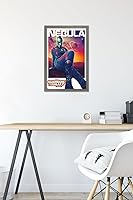Vista 6 de Trends International Marvel Guardianes de la Galaxia Vol. 3 - Póster de pared de una hoja de nebulosa, 14.725 x 22.375 pulgadas, versión enmarcada