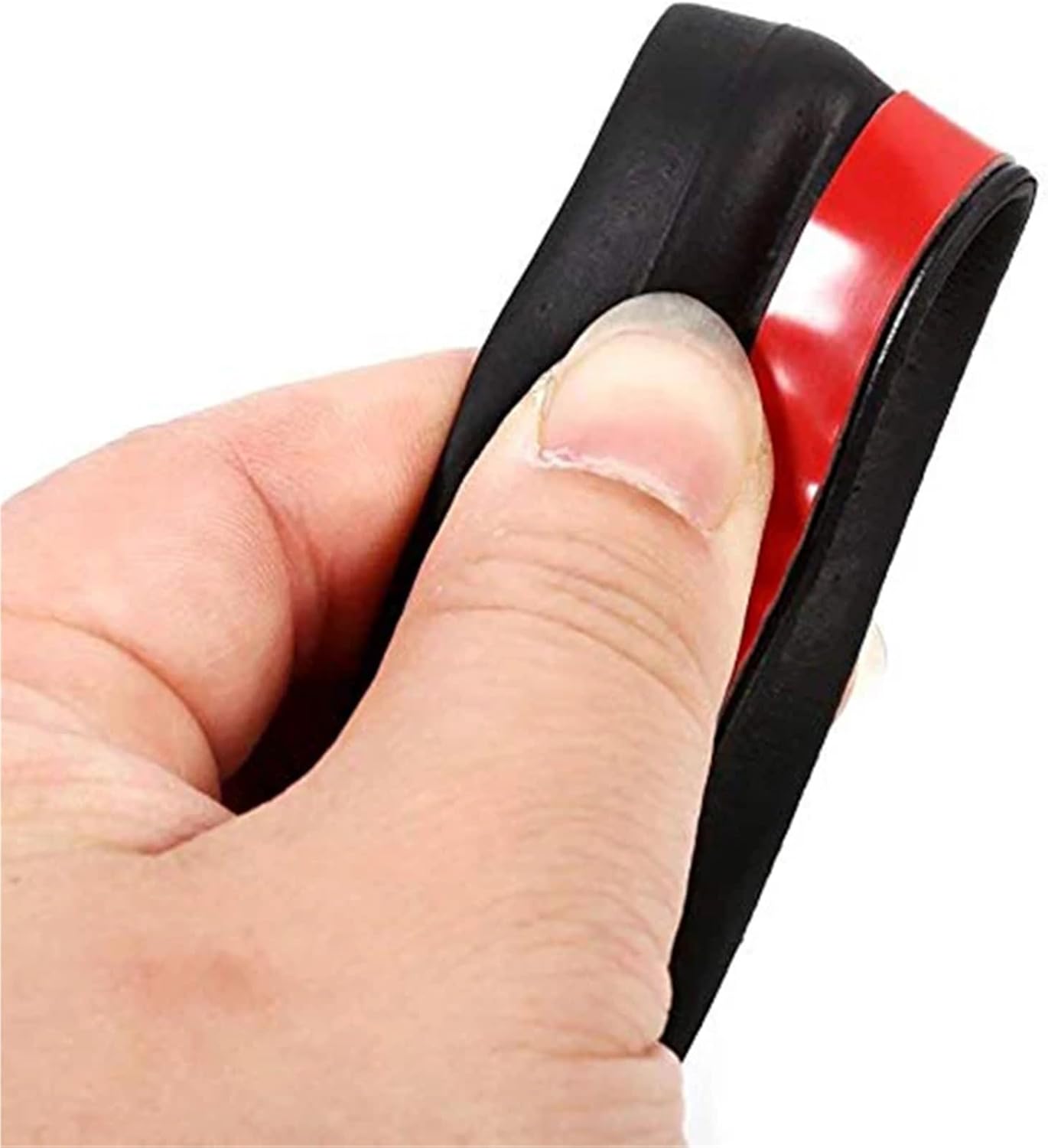 Car Z-Sealing Strip Engine Cover Hood Gap Sealing Strip Door Trunk Soundproofing Strip for Upper Edge Special Rubber Strip(8 Meters)