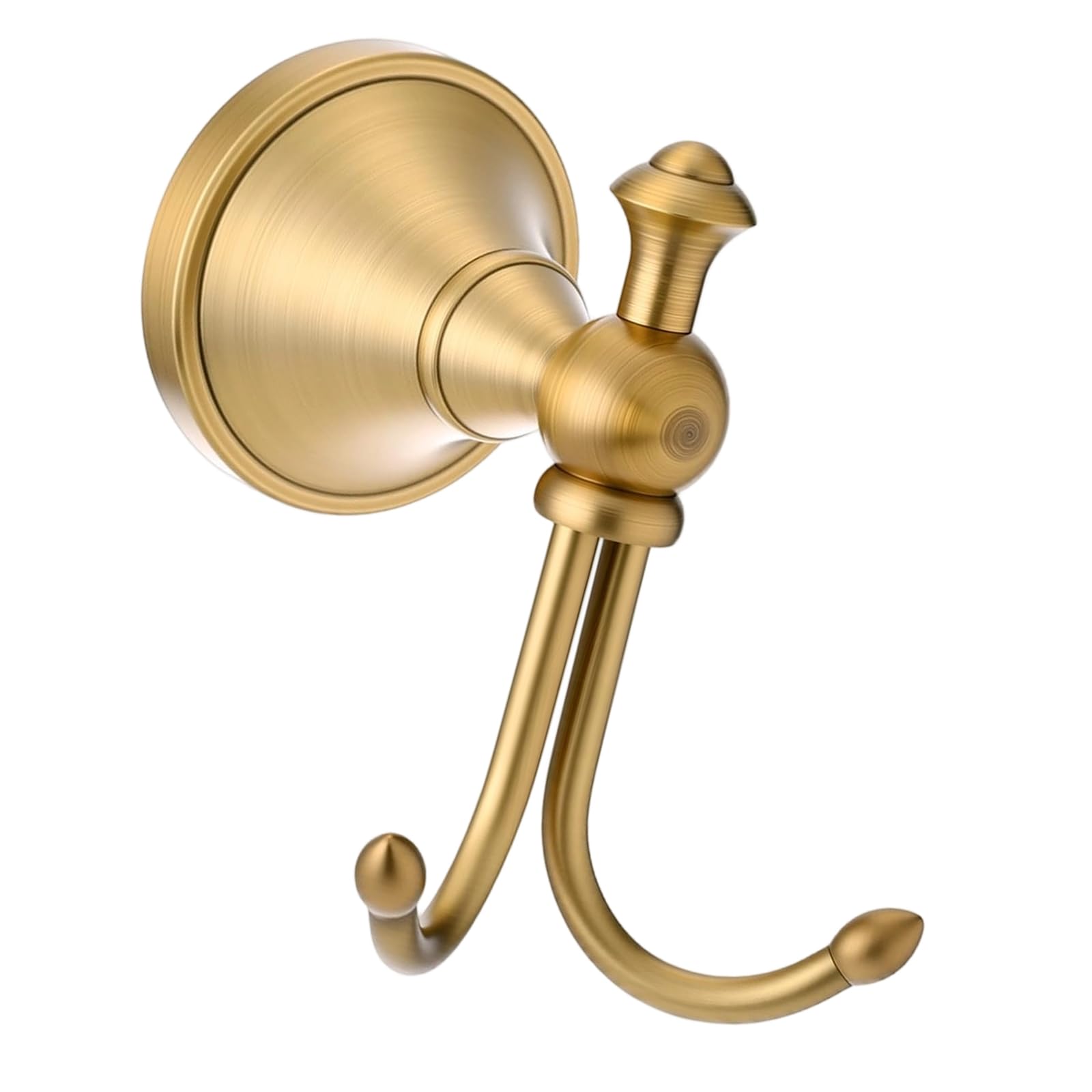 TQUXNGA Retro Wall Mounted Hook for Towels and Robes Double Hook with 4.1 Inch Height for Bathroom, Bedroom, Closet, Kitchen Robe Holder