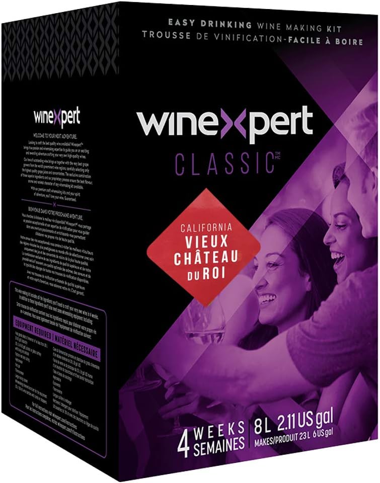 Classic California Vieux Chateau DuRoi Wine Ingredient Kit