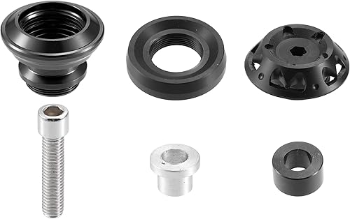 Miniatura 7 de X AUTOHAUX 2 carretes deslizantes de aleación de aluminio negro M8x1.25 de 0.315in M8x1.25