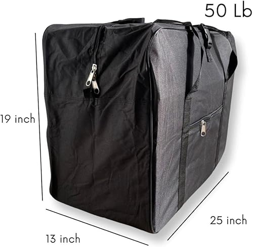 Vista 9 de Bolsa de viaje cuadrado Maleta de Lona, maletin para cuba