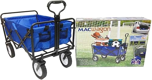 Vista 5 de Mac Sports Wagon plegable para uso al aire libre Azul solido