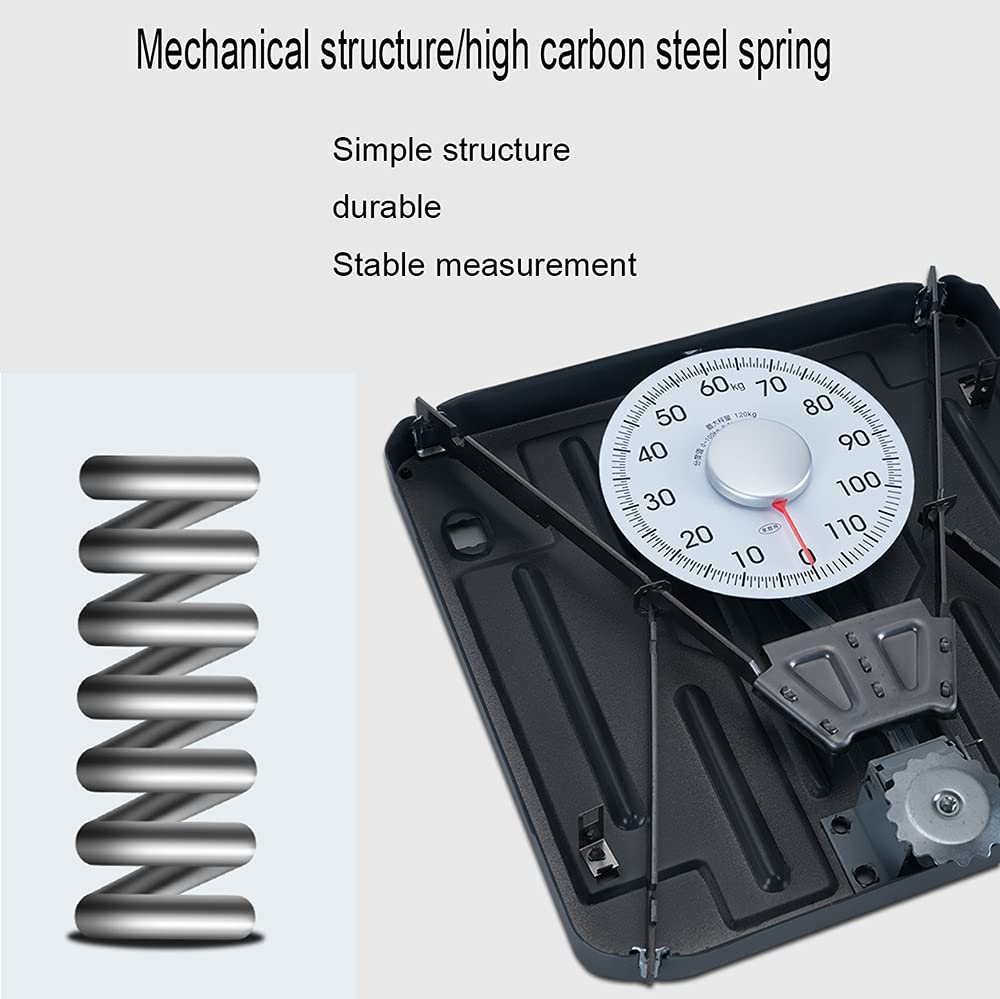 Amazon.co.jp : 機械式体重計 冷間圧延スチールスケールボディ 大型