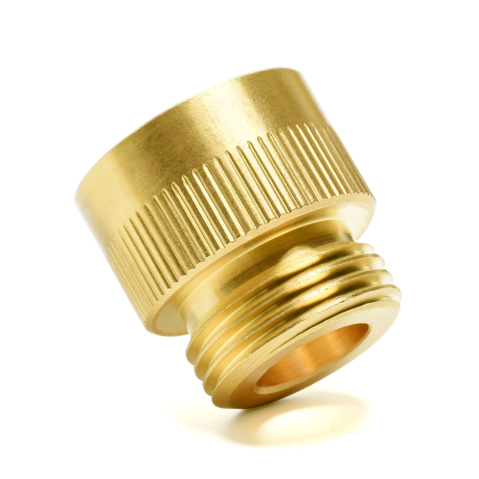 Haoguo SM01 Vacuum Breaker Adapter, Compatible with Arrowhead PK1390 Anti Siphon Valve, 1'' Diameter Internal Threads, Durable Brass for Anti-Corrosion