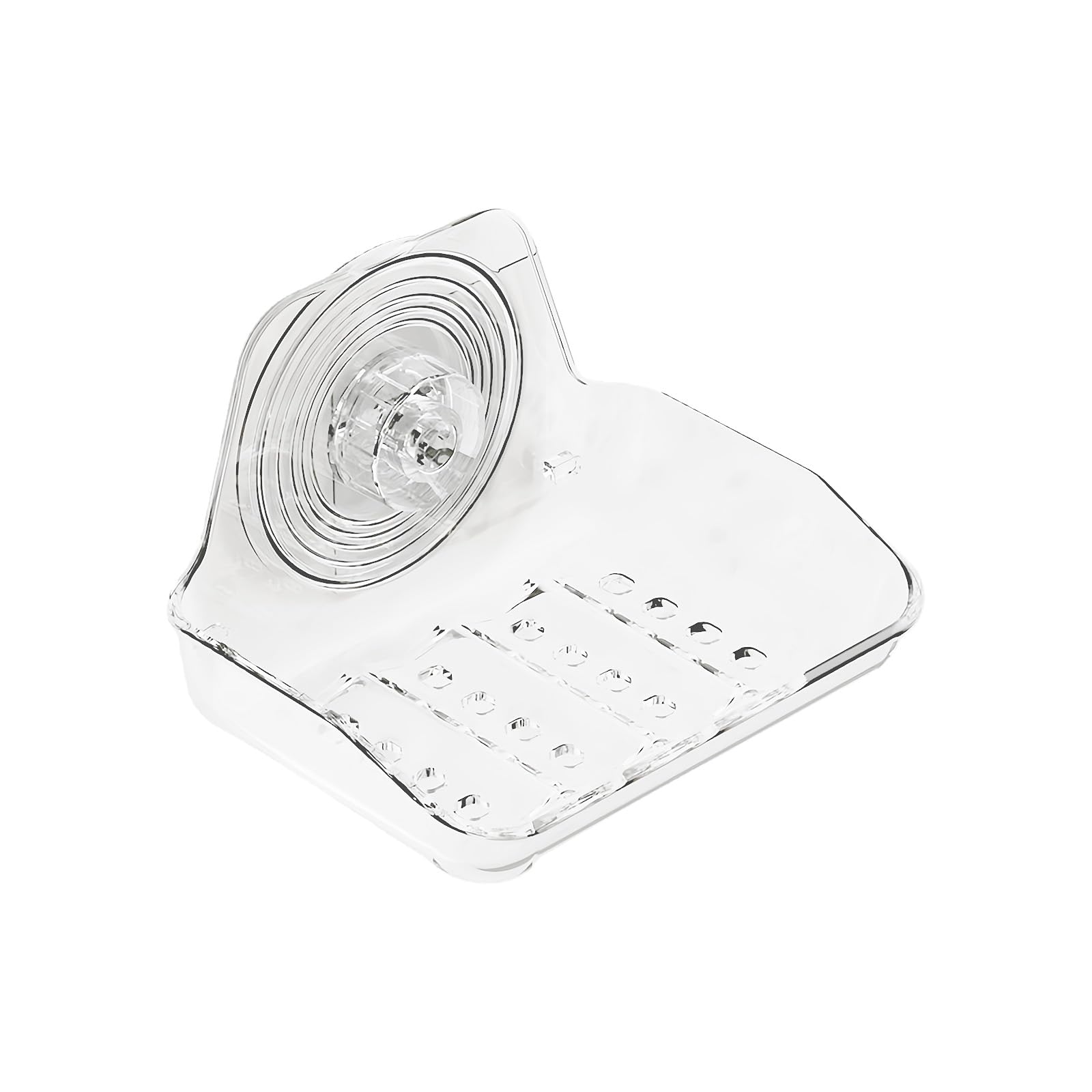 Modern Soap with Drainage Holes Wall Mounted Fast Dry Soap Holder for Efficient Bathroom Countertop Organization Bathroom Holder