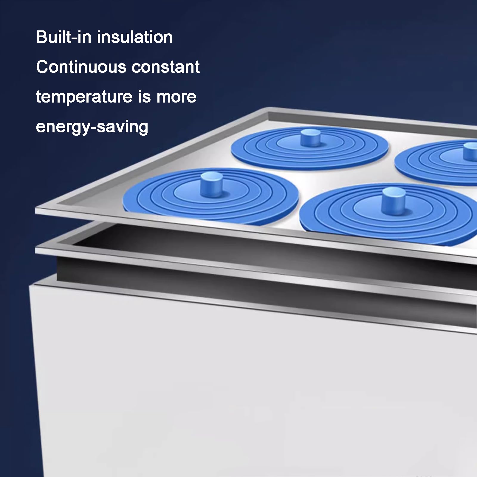 Baño de agua termostático, calentador digital con agitación y temporizador, forro de acero inoxidable, aberturas seleccionables para experimentos de laboratorio