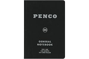 Penco High Tide CN159 Notebook: Grid Simplicity, Crafted to Perfection