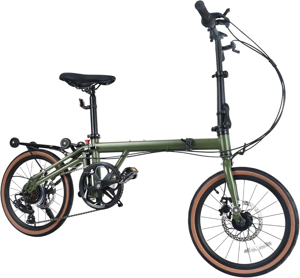 【PANLOVA】三つ折り折りたたみ自転車SHIMANO7段変速ディスクブレーキ PANLOVA】三つ折り折りたたみ自転車SHIMANO7段変速ディスクブレーキ