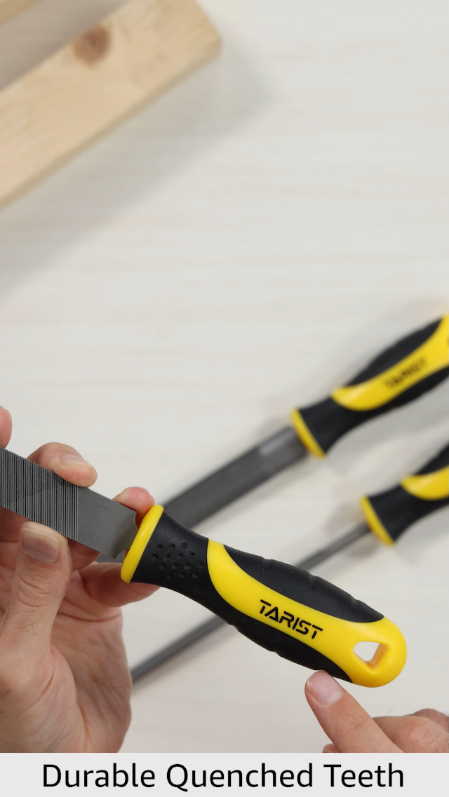 VASTOOLS Lot De 3 Limes En Métal, 250 Mm, Professionnelles En