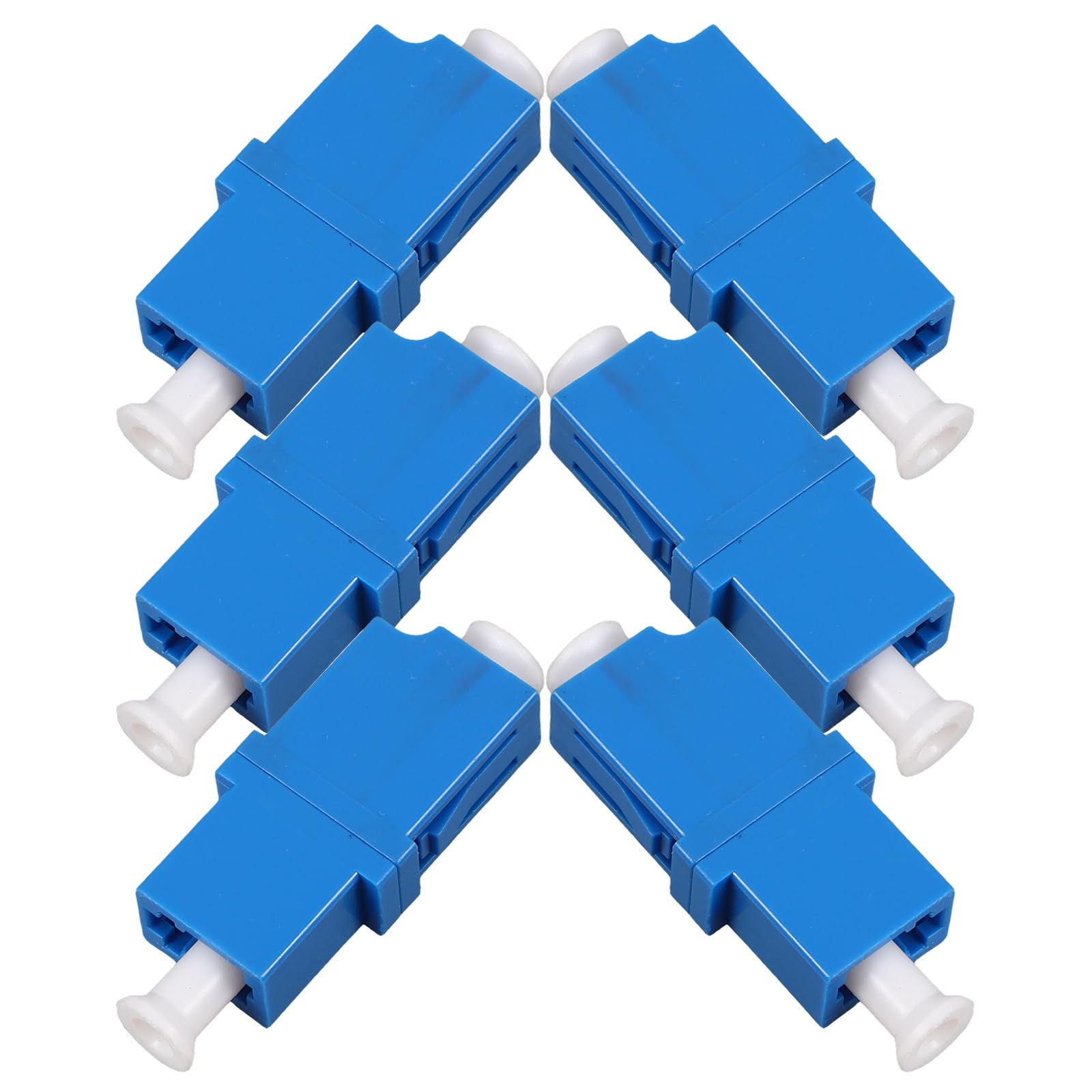 TOKIDNY LCシンプレックスフランジ型光ファイバーアダプタ シングルモードファイバーコネクタ 通信用サーバーラック パッチパネル用ネット