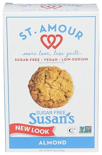 St Amour Susan's - Galleta sin azúcar, almendra, 8 onzas