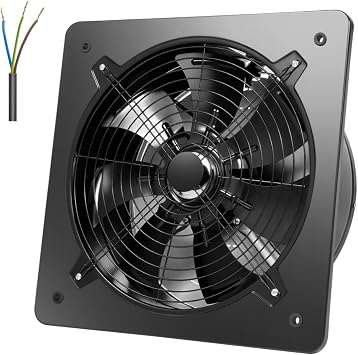 Explosion Proof Exhaust Fan 16 Inch Utility Blower Fan 4700cfm Industrial Axial Flow Fan