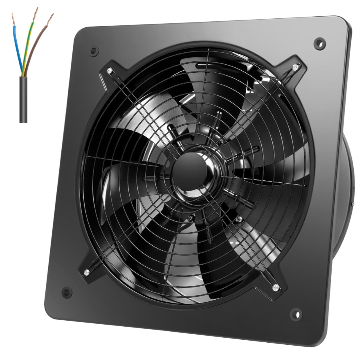 TTeralmon Explosion Proof Exhaust Fan 16 Inch Utility Blower Fan 4700cfm Industrial Axial Flow Fan