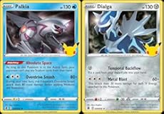 Dialga & Palkia - Pokemon Celebration Card Lot - Legendary Holo Foil - 020/025 & 004/025