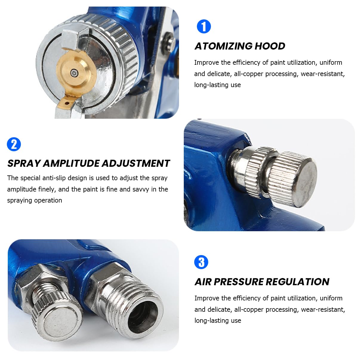 Pistolet à Peinture à Air Comprimé - 550 Cm³| Prix Discount | Conseils