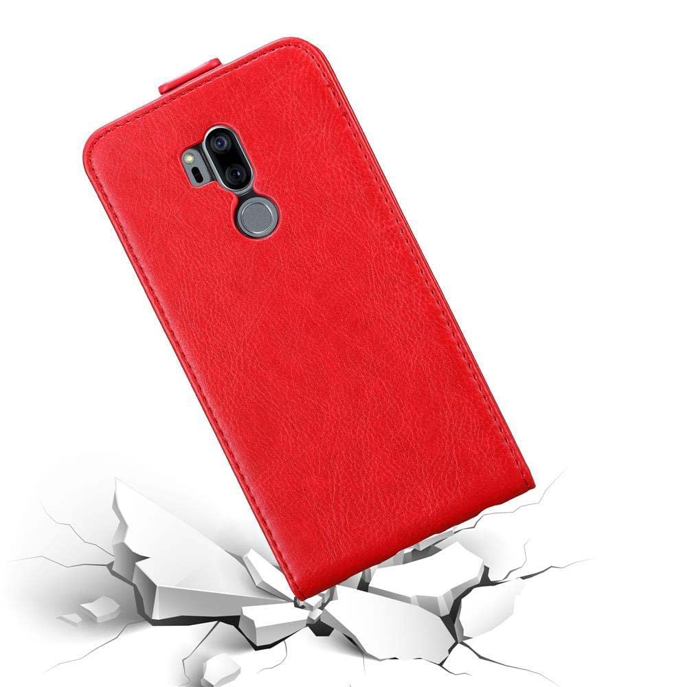 Cadorabo Custodia Flip Con Chiusura Magnetica Per LG Stylus 2 - Colore Rosso Mela, Pelle Sintetica - 2