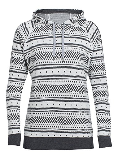 Icebreaker, Felpa a Maniche Lunghe con Cappuccio