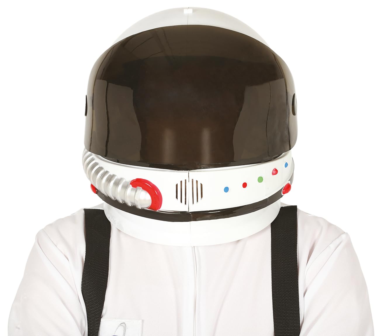 Fiestas Guirca Adult Astronaut Helmet with Removable Visor – Colourful – One Size