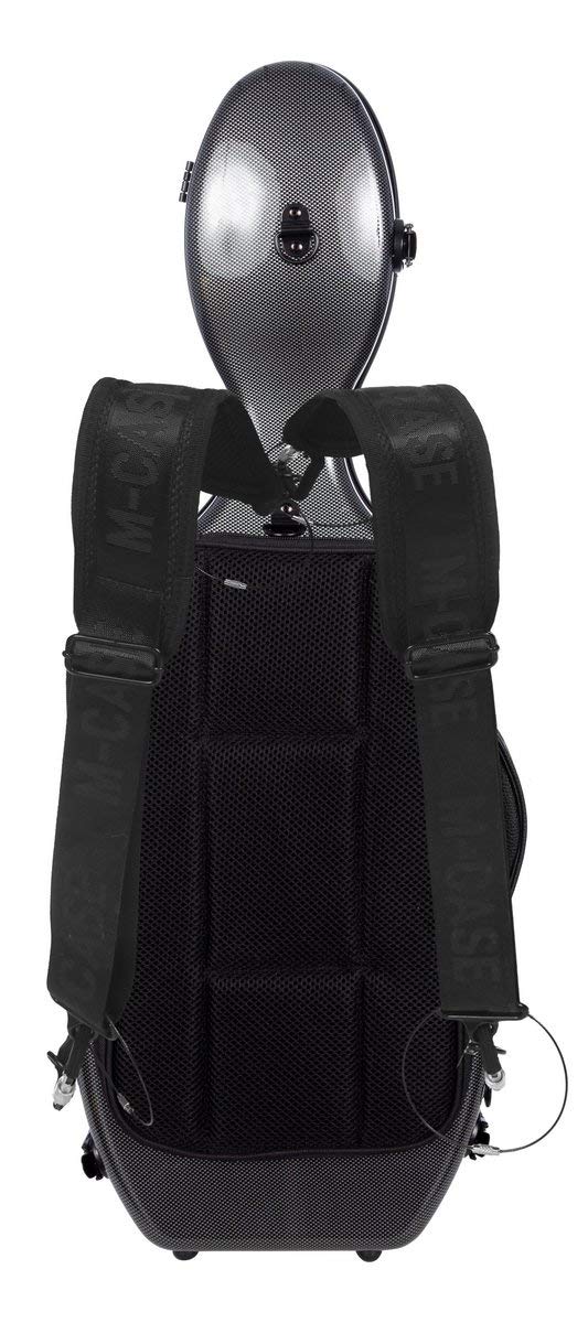 Custodia per violino Fiberglass Ultra Light 4/4 point black M-Case