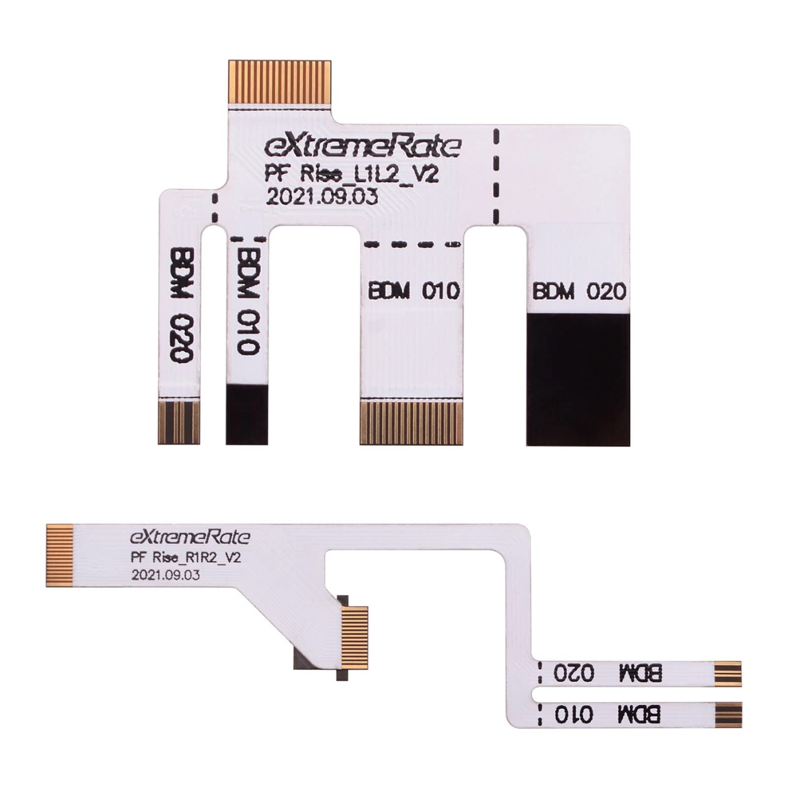 Replacement FPC L1L2 R1R2 Ribbon Cables for PS5 Controller eXtremeRate Rise & RISE4 Remap kit - Controller & Other Rise Accessories NOT Included
