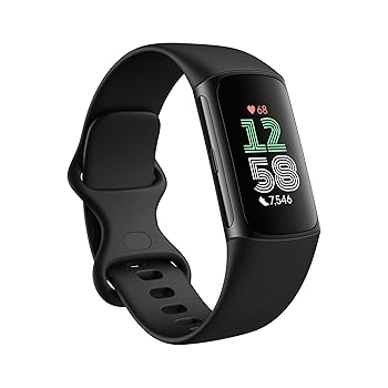 Fitbit Google Charge 6 Activity Tracker (Obsidian/Black Aluminium)